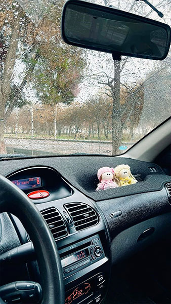 عکس خفن عکس تو جاده با ماشین شب