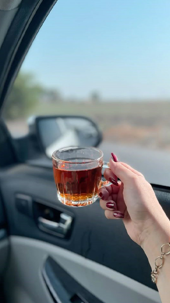 عکس خفن عکس تو جاده با ماشین شب